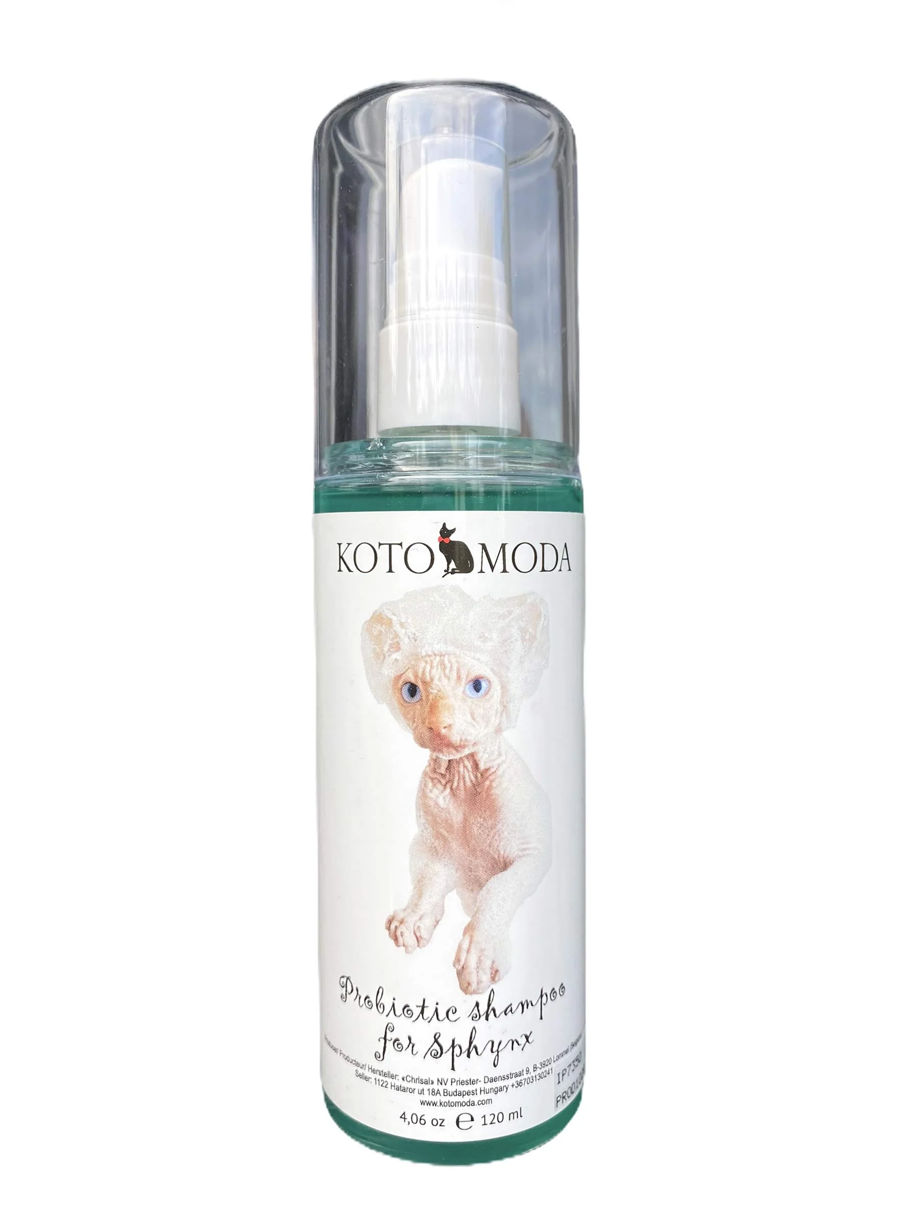Smart Kotomoda Probiotic Shampoo for Sphynx Cats – Gentle Probiotic Skin Care 4.22 Soft