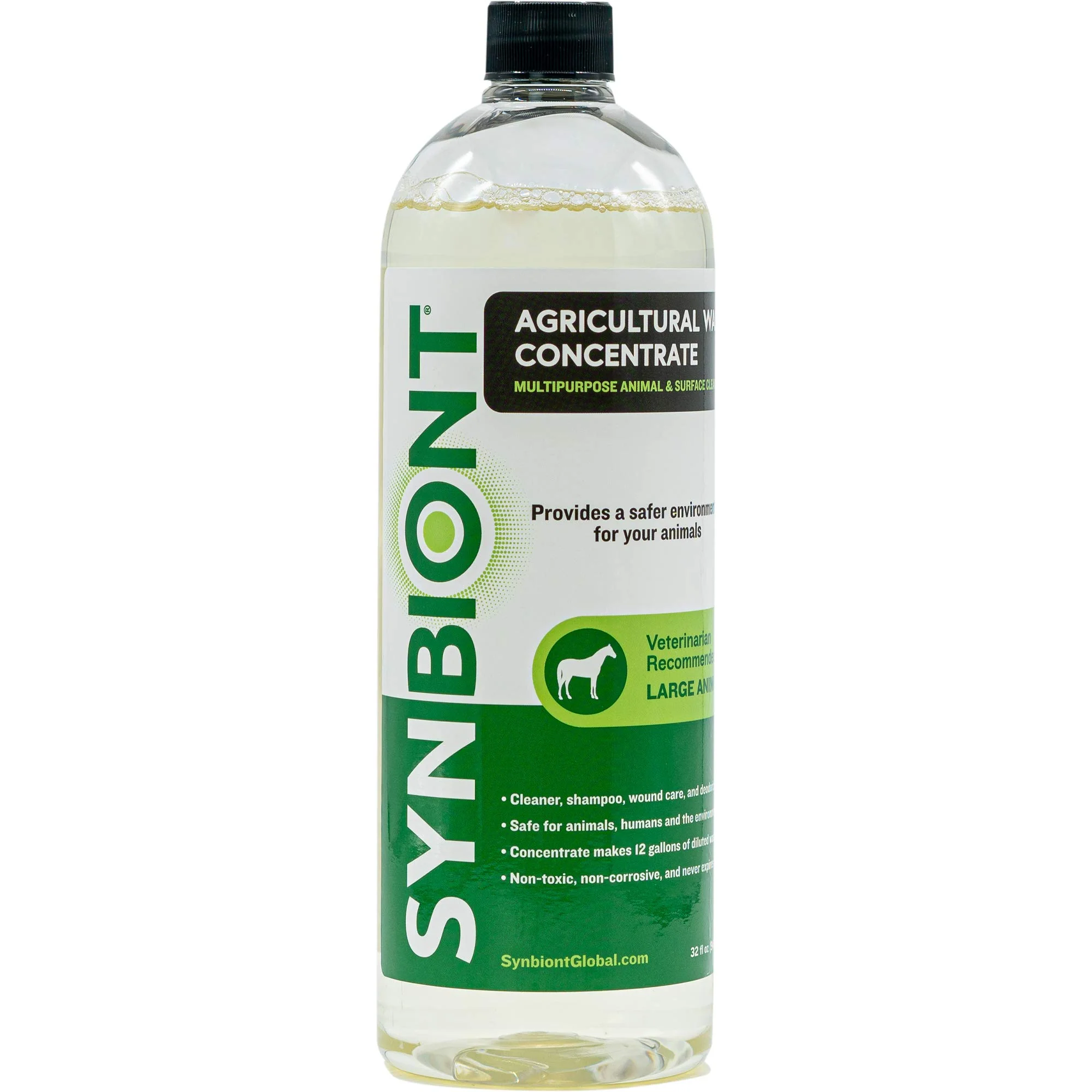 Refined SYNBIONT AGRICULTURAL WASH – 32 oz Concentrate Fragrance- Multipurpose Animal Cleaner Verified
