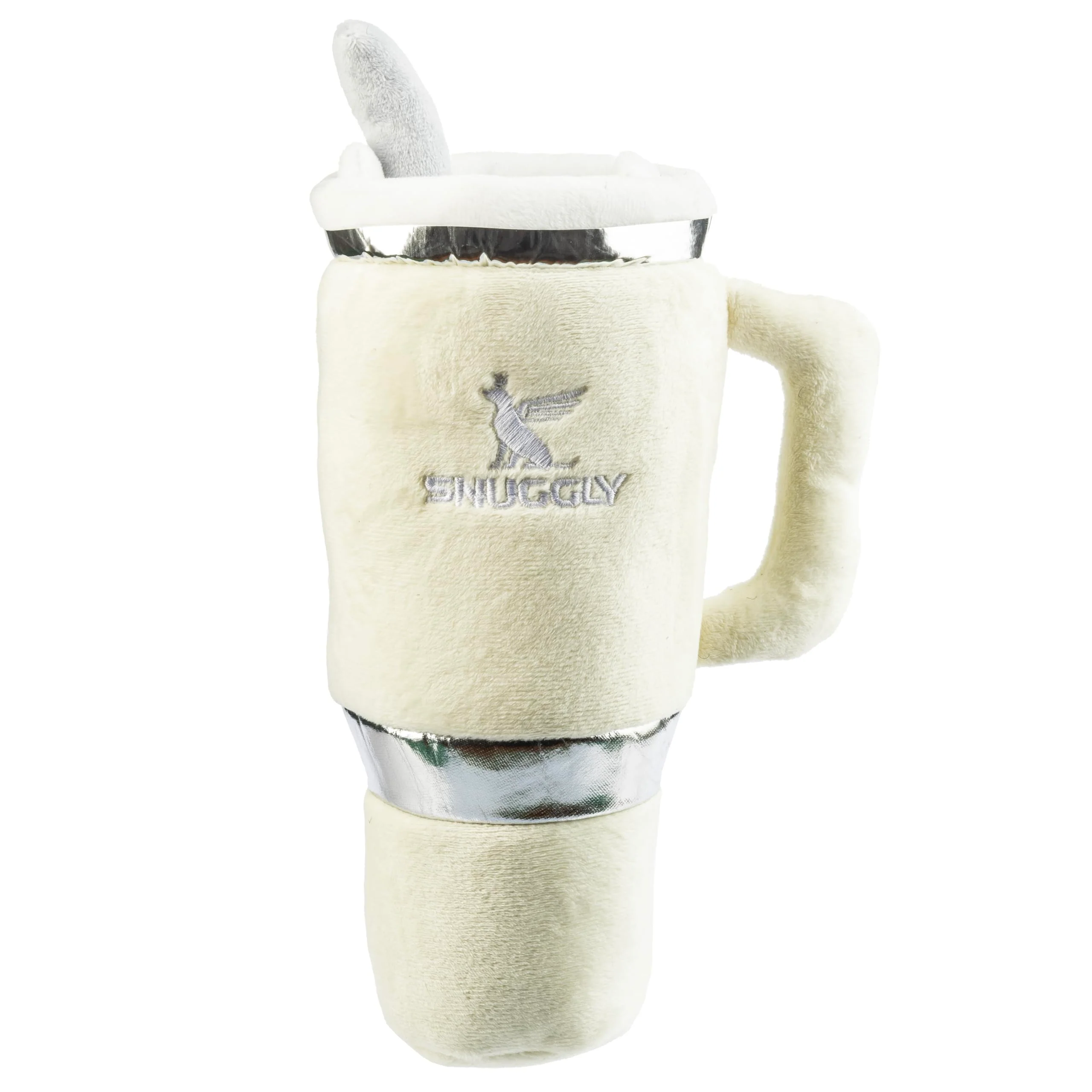 Smart Haute Diggity Dog Snuggly Cup – Plush Designer Toy with Squeaker Interactive Pet Enrichment Advanced