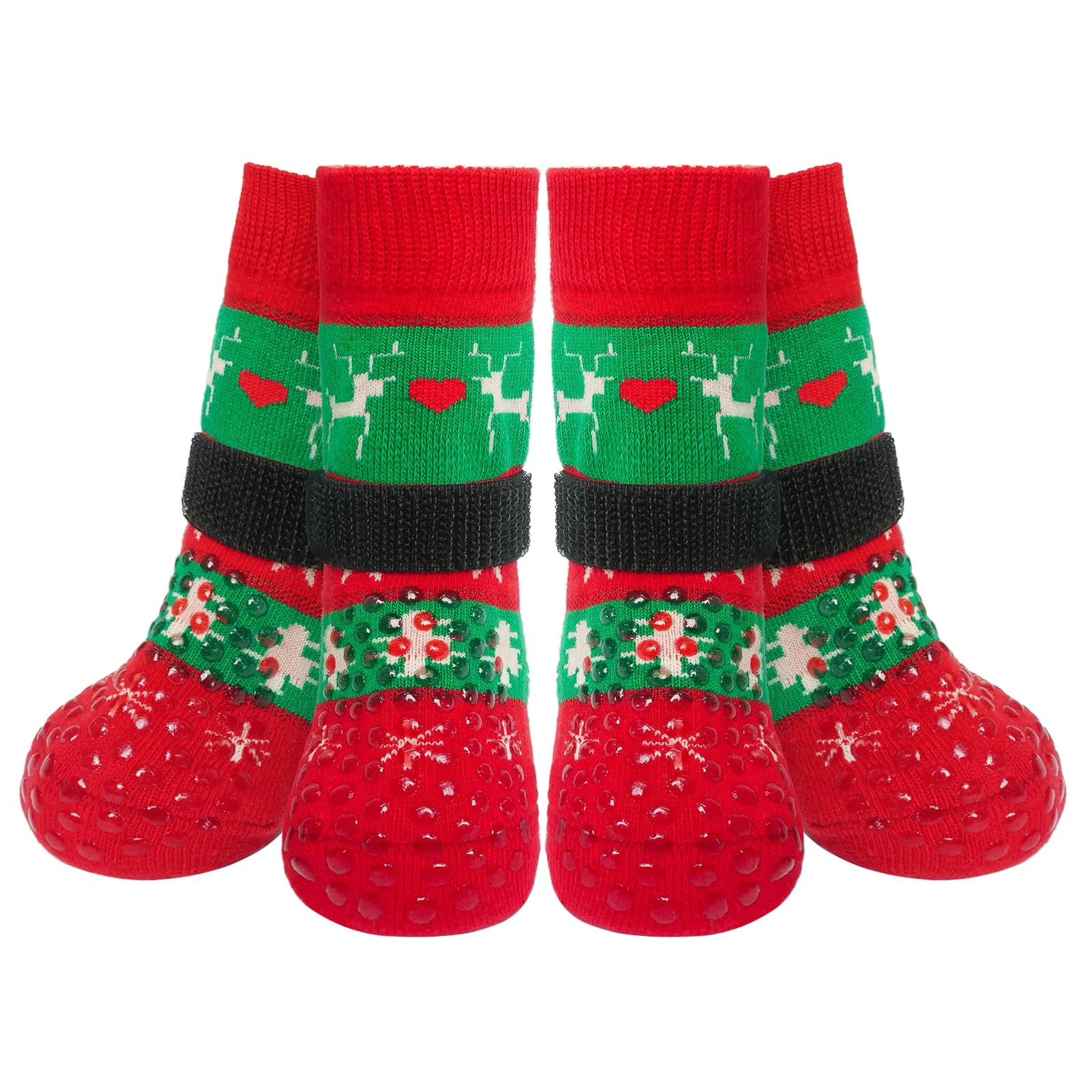 Eco-Friendly BEAUTYZOO Dog Socks – Anti-Slip Paw Protectors for All Dogs Comfortable