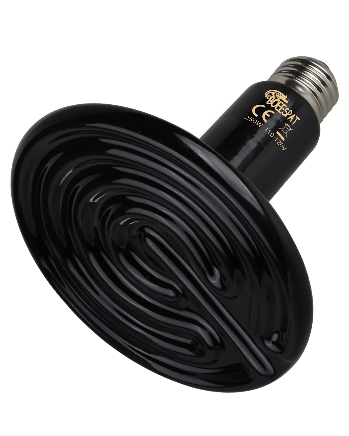 Traditional BOEESPAT 250W Ceramic Heat Emitter for Reptiles – High-Efficiency Terrarium Heating Sophisticated