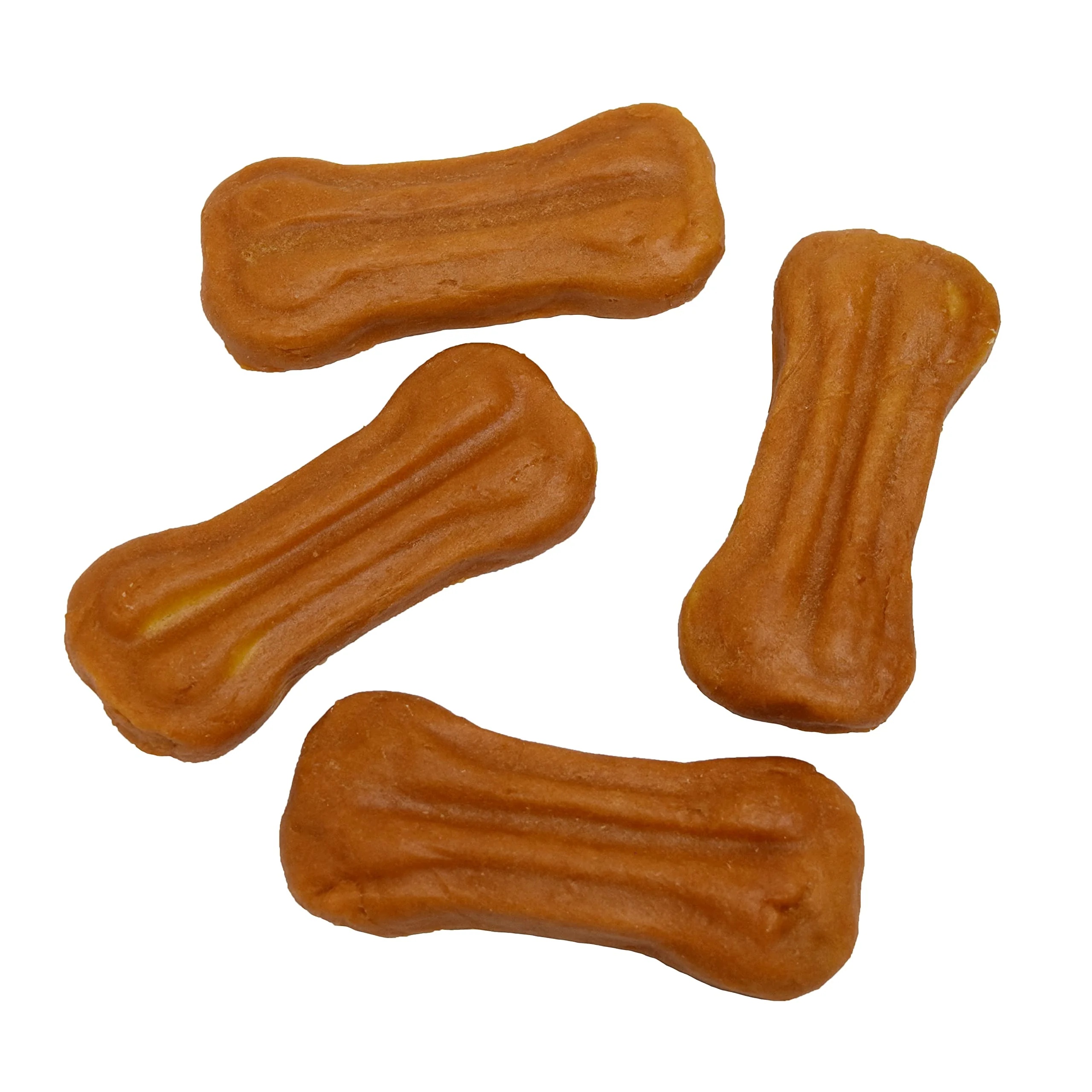 Original Design Ultra Chewy Turkey Tendon Pressed Bones for Dogs - 4-Pack 4-Inch All-Natural Hypoallergenic High-End
