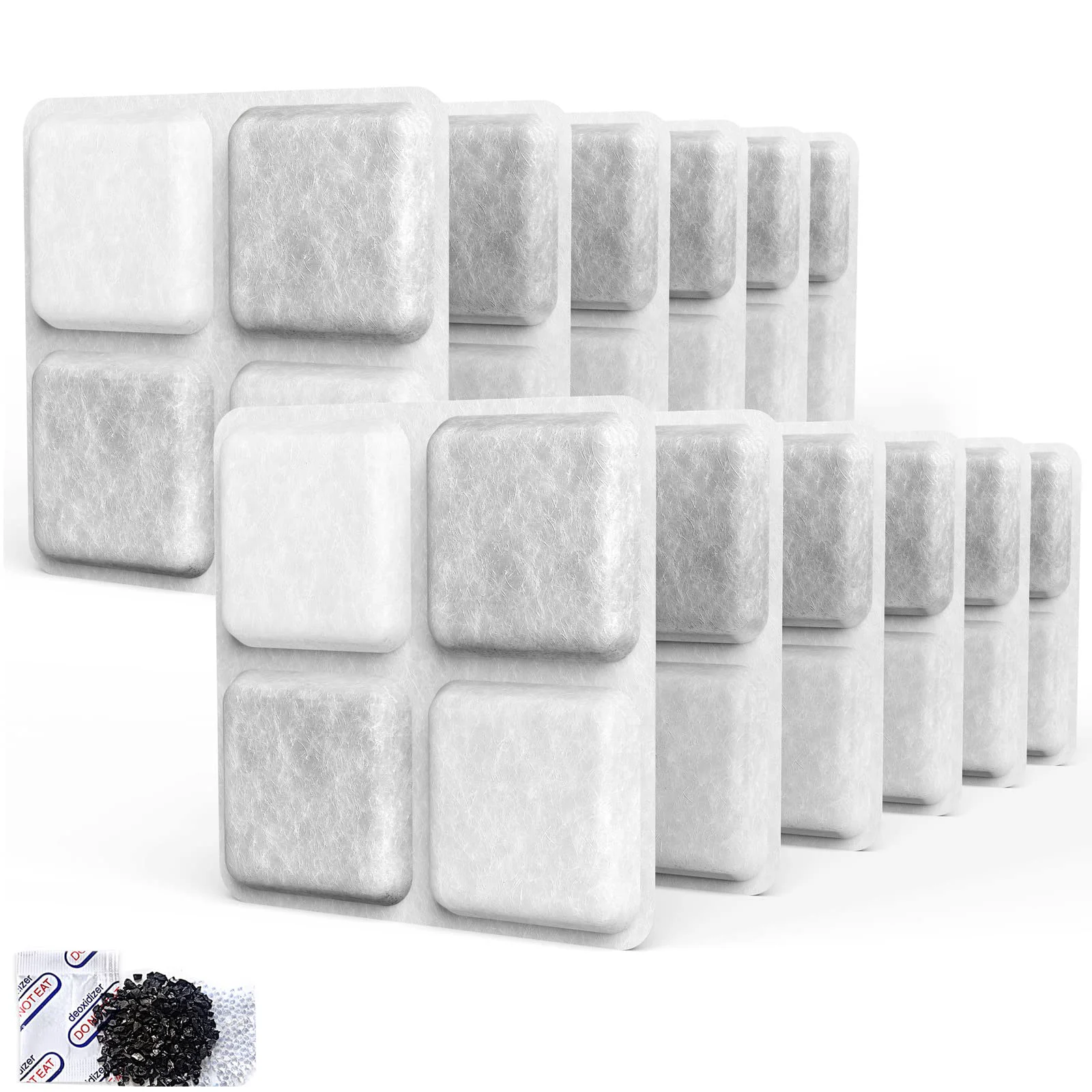 Casual SAMANIJA 12-Pack Pet Food Desiccant Bags for Petlibro Feeders Artisan