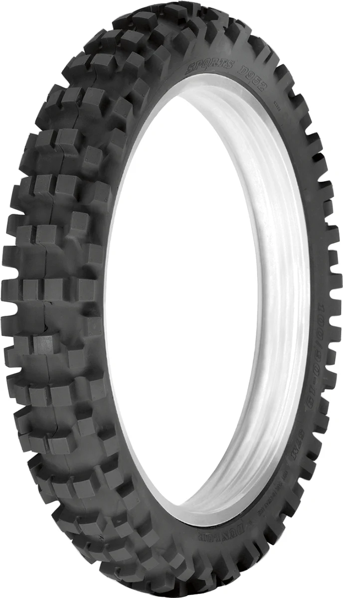 First-Class DUNLOP Tire - D952 - Rear - 110 90-19 - 61M 45174629 Durable