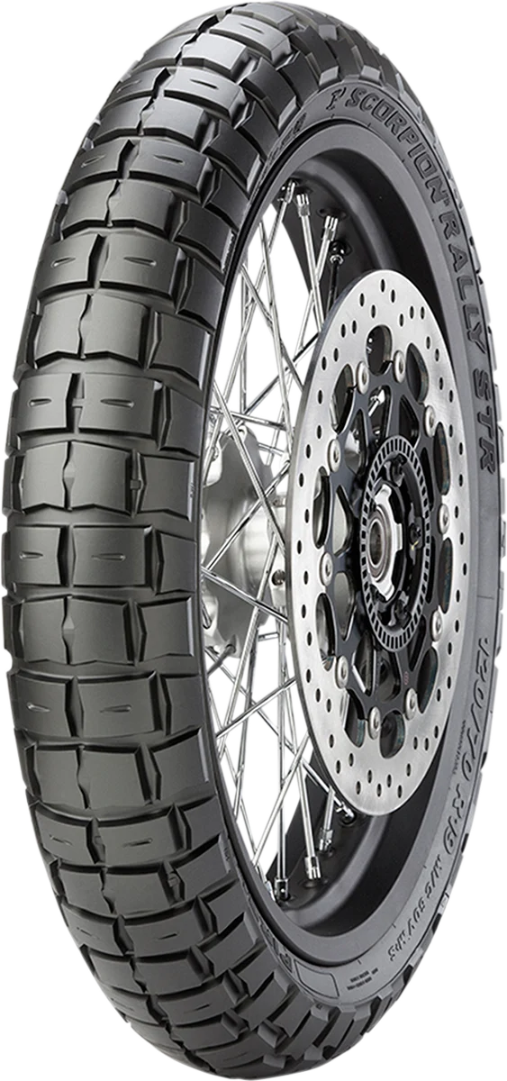 Stylish PIRELLI Tire - Scorpion™ Rally STR - Front - 120 70-19 - 60V 2803600 Innovative