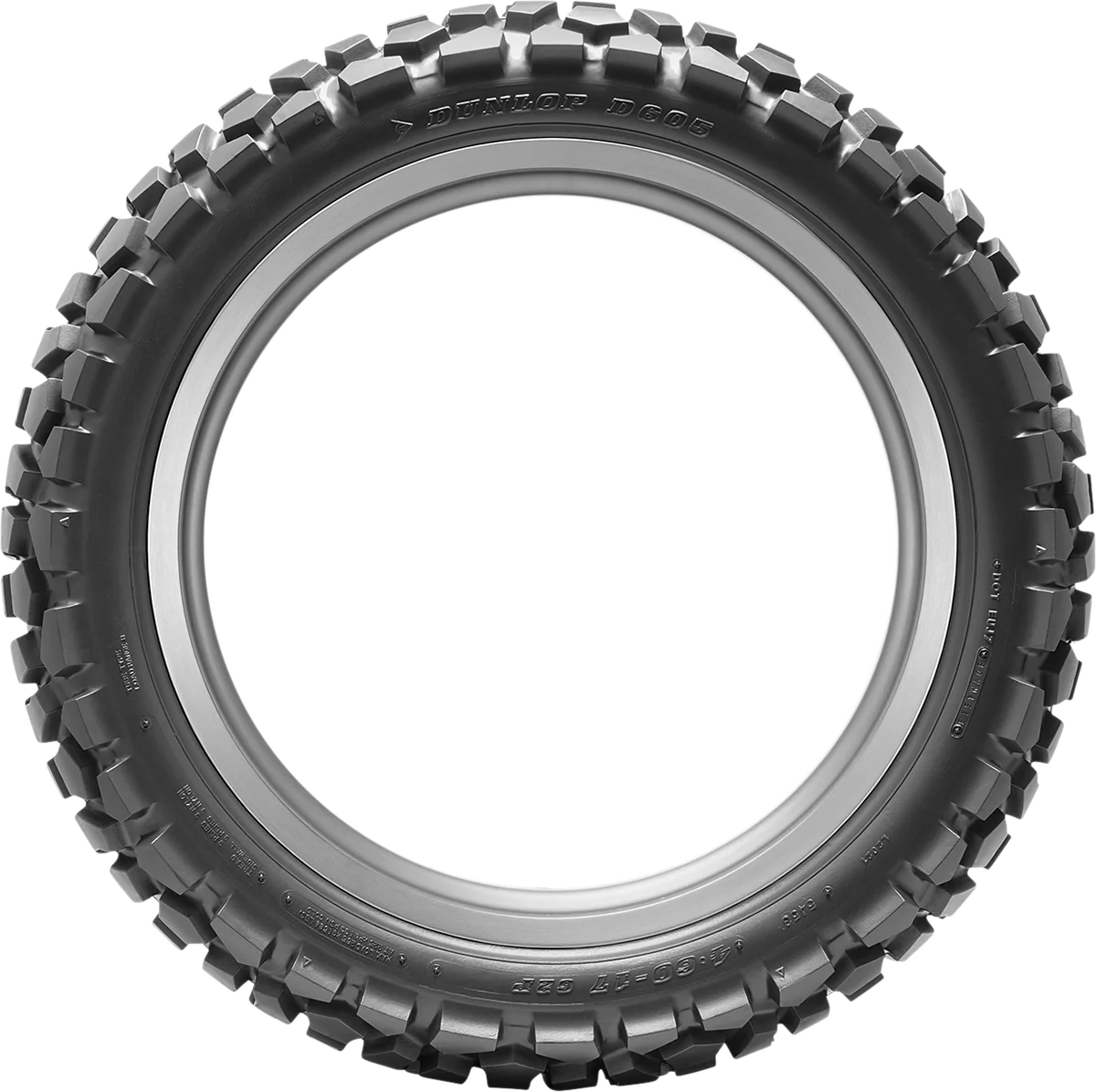 Artisan DUNLOP Tire - D605 - Rear - 4.60-18 - 63P 45154646 Relaxed