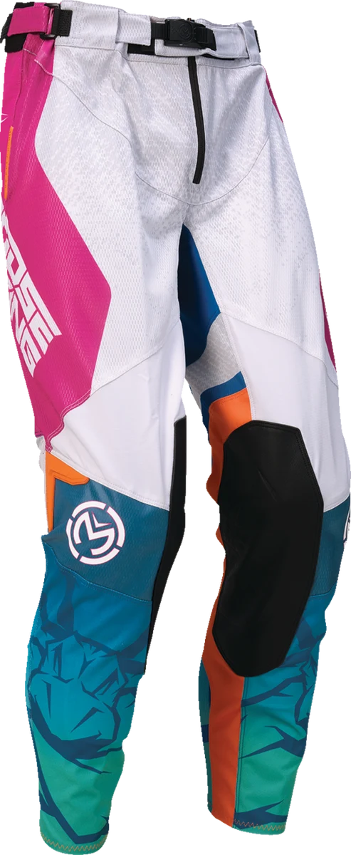 Classic MOOSE OFFROAD Sahara Pants - Teal Orange Pink - US 40 2901-12078 Proven