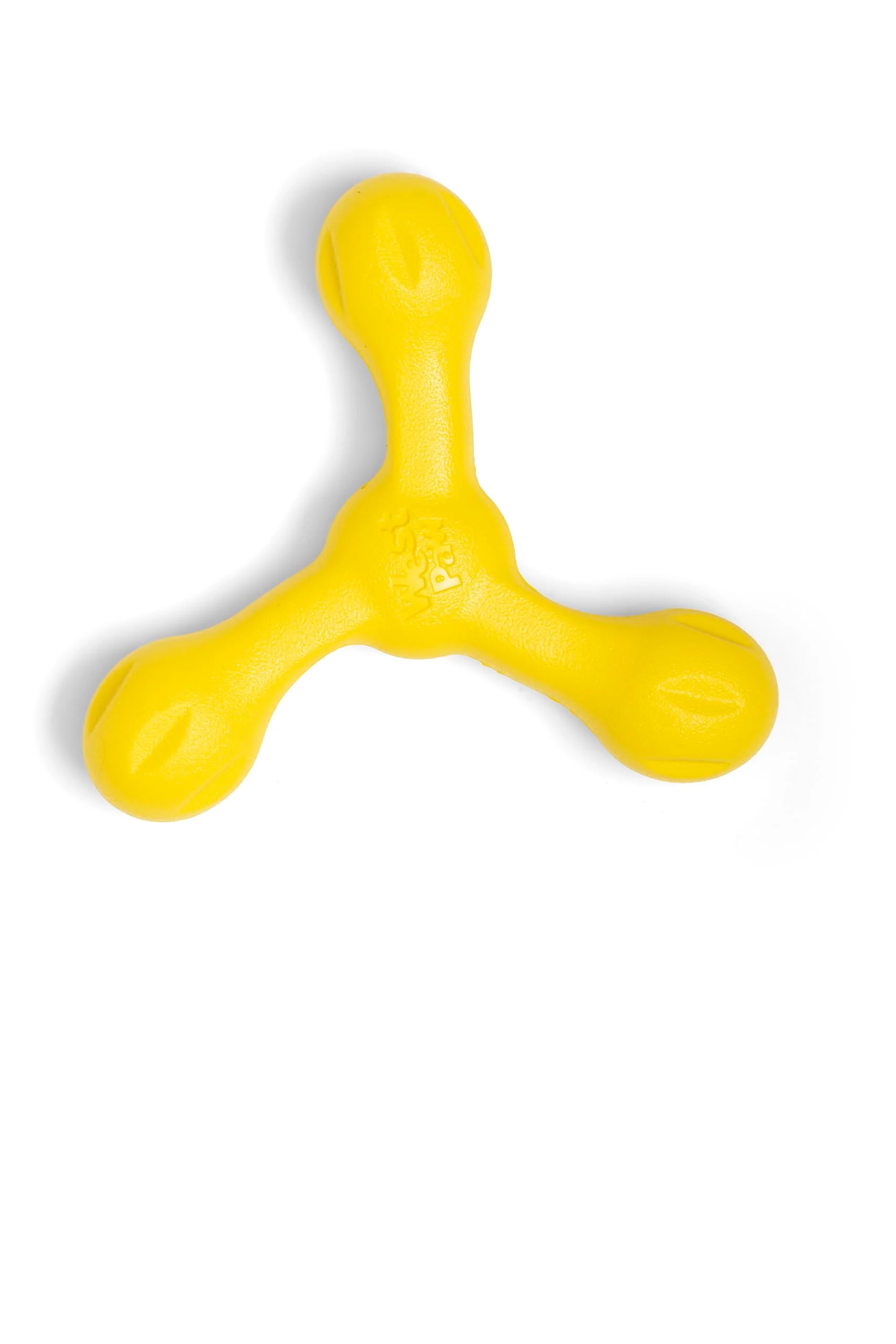 World-Class WEST PAW Zogoflex Air Skamp Tug-of-War Stick – Hollow Squishy Latex- Dog Toy 8.5 in Dandelion Yellow Recyclable