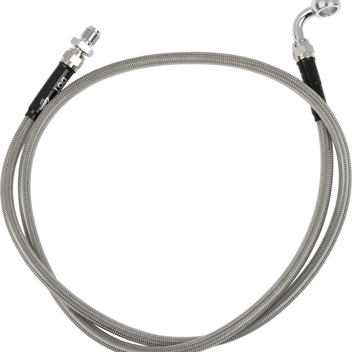 Functional MOOSE OFFROAD Stainless Steel Braided Clutch Line - Gas Gas G06-3-004 P Solid