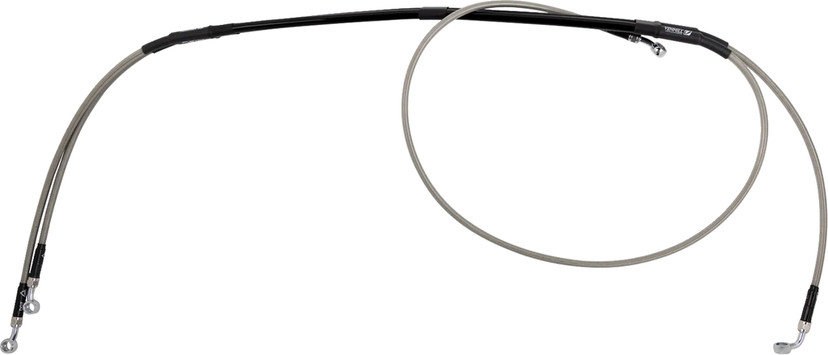Trusted MOOSE OFFROAD Brake Line Pair - Stainless Steel B05-1-019 P Excellent