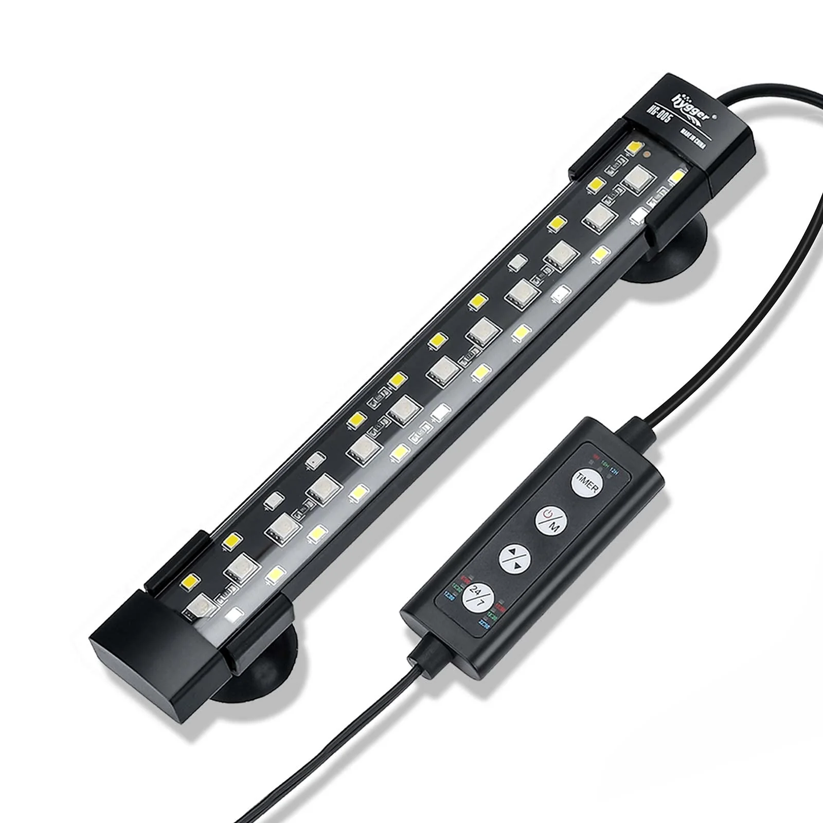 Innovative hygger 24 7 Mode Submersible Aquarium LED Light – Full Spectrum Auto Sunrise to Moonlight 6W Effective