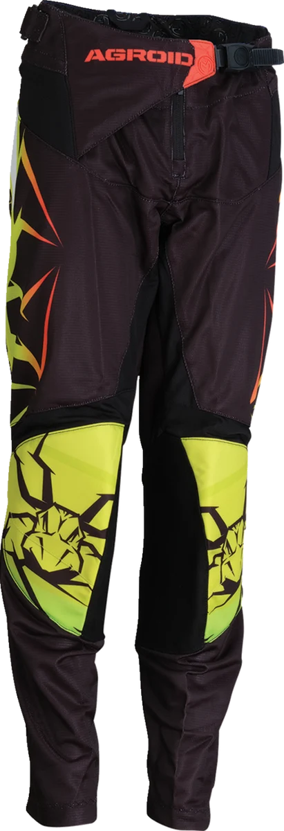 Trendy MOOSE OFFROAD Youth Agroid Mesh Pants - Hi-Viz Black - 18 2903-2560 Authentic