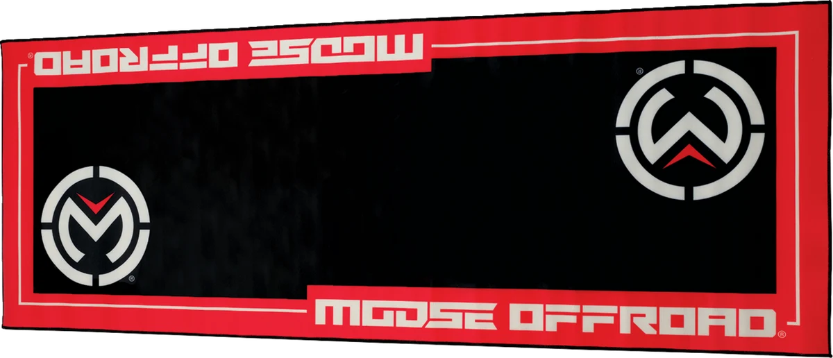 Easy-to-Use MOOSE OFFROAD Bike Pad - Red HCRDM802102 Authentic