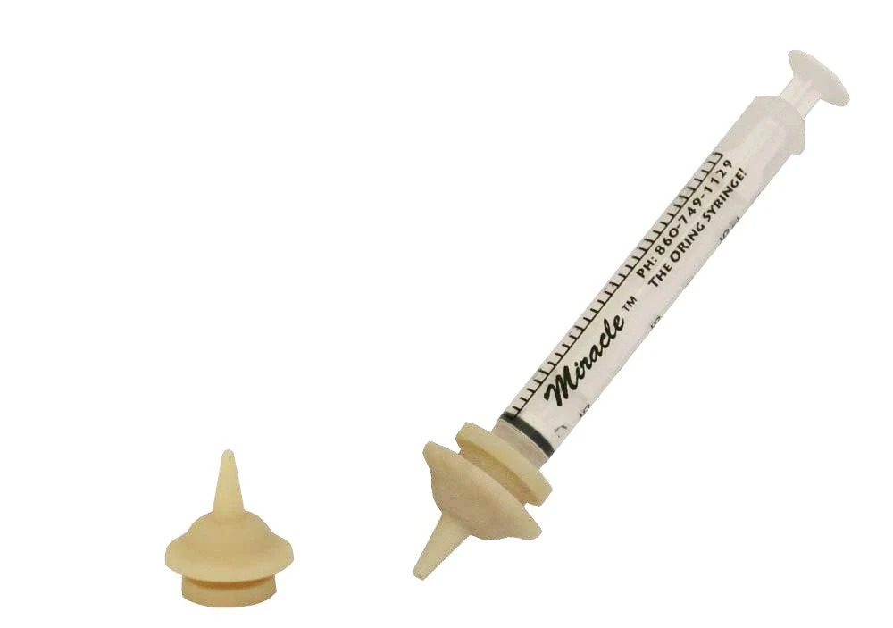 Classic THE NIPPLE Mini Pkg – 2 Nipples Syringe for Tiny Pets Detailed