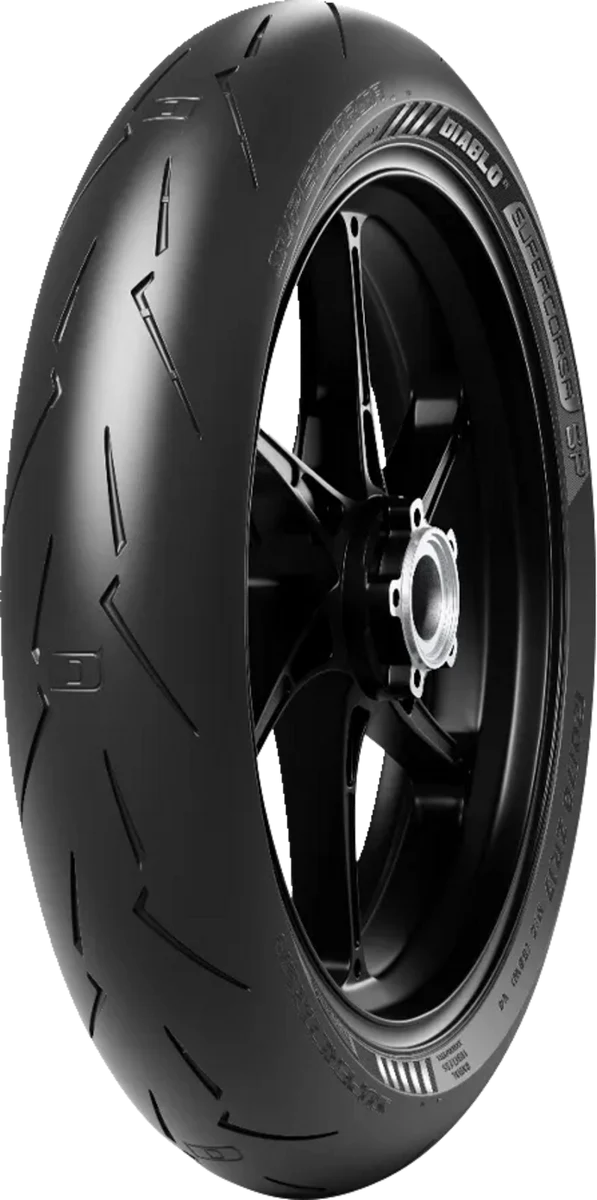 Reusable PIRELLI Tire - Diablo™ Supercorsa SP-V4 - Front - 110 70ZR17 - 54W 4182600 Effective