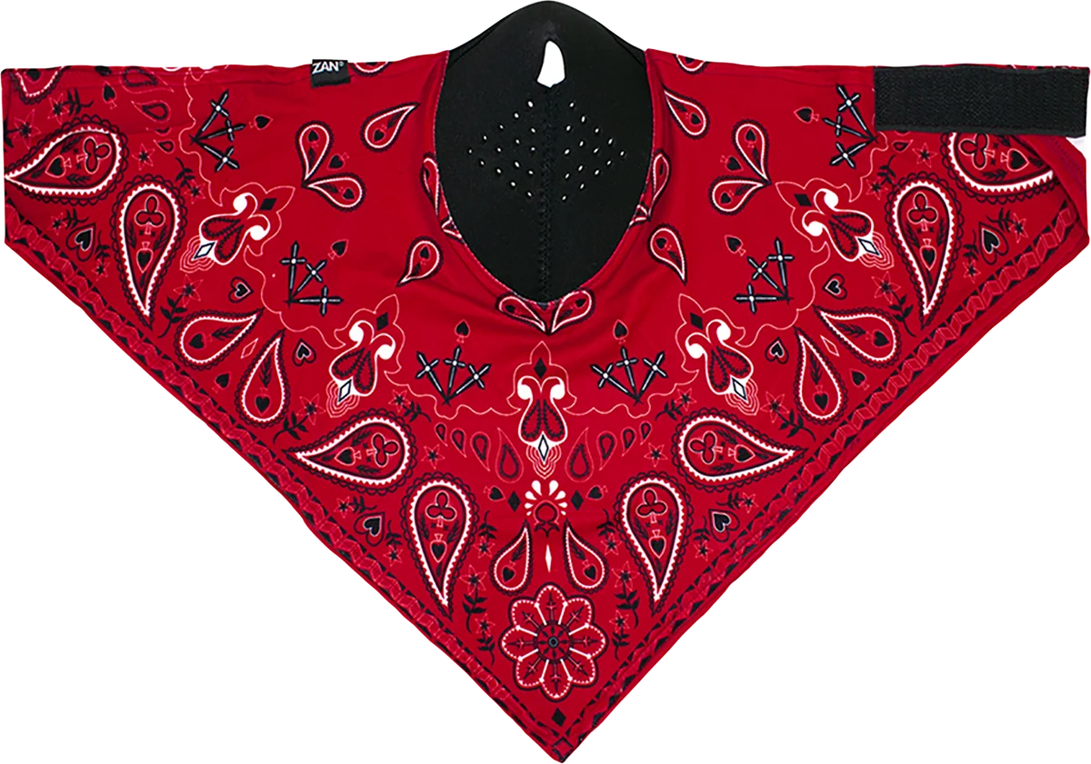 Versatile ZAN HEADGEAR Neodanna® SportFlex® Face Mask - Red Paisley NEOL106 High-Performance