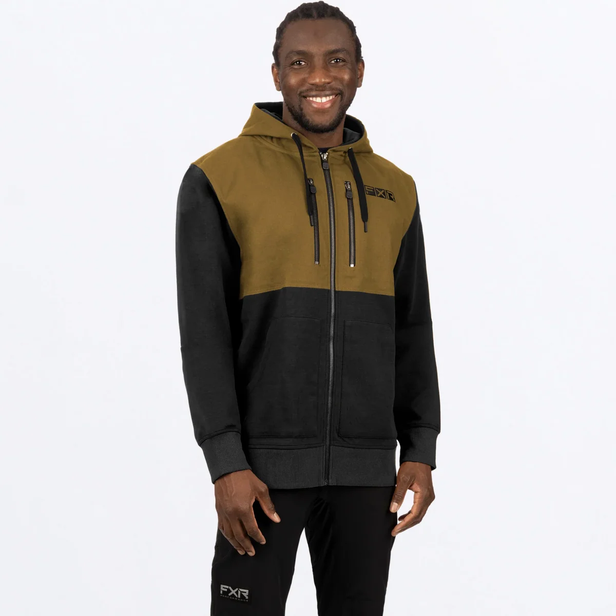 Soft FXR M Task Hoodie Canvas Black Elite