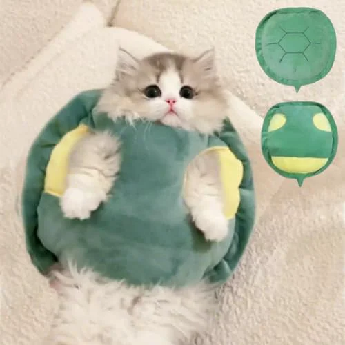 Smart Selena Cute Turtle Shell Costume for Cats Dogs – Lightweight Kawaii Pet Vest Small Verified