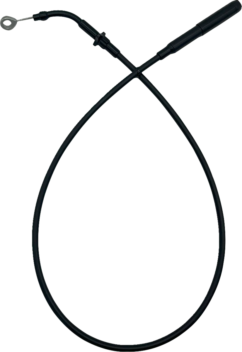 Reliable FAT BAGGERS INC. EZ Install Upper Clutch Cable - FLTR FLHX '21-'23 - 8 - Black 118008-B Smart