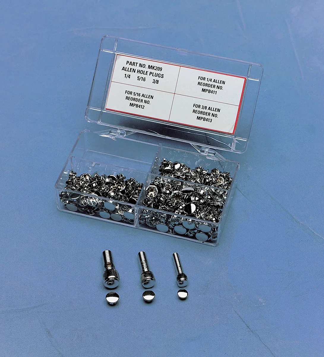 High-End DRAG SPECIALTIES Assortment - Socket Head Plug - Tray MK209 High-Quality