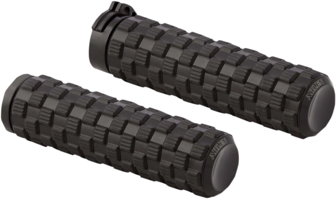 Exclusive ARLEN NESS Air Trax Grips - Cable - Black 07-350 Smart