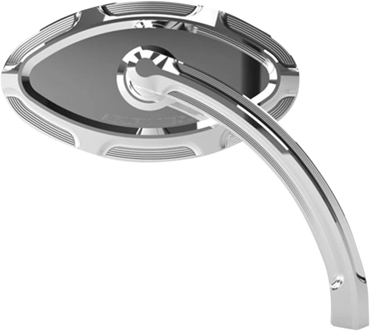 Easy-to-Use ARLEN NESS Mirror - Beveled - Side View - Short - Cat Eye - Chrome - Left 13-131 Fashionable