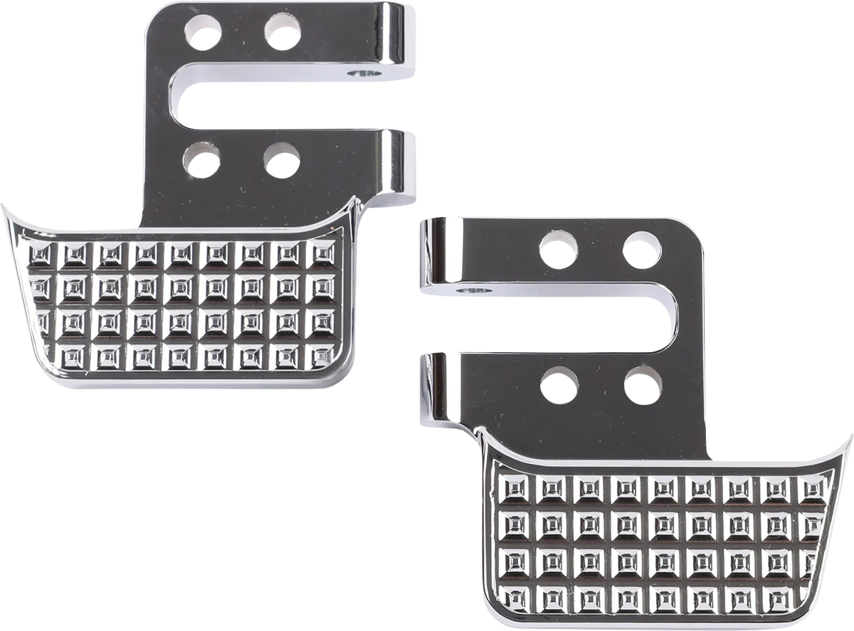 Minimalist THRASHIN SUPPLY CO. Apex Floorboard Tail Extension - Chrome TSC-2214-3 Long-Lasting