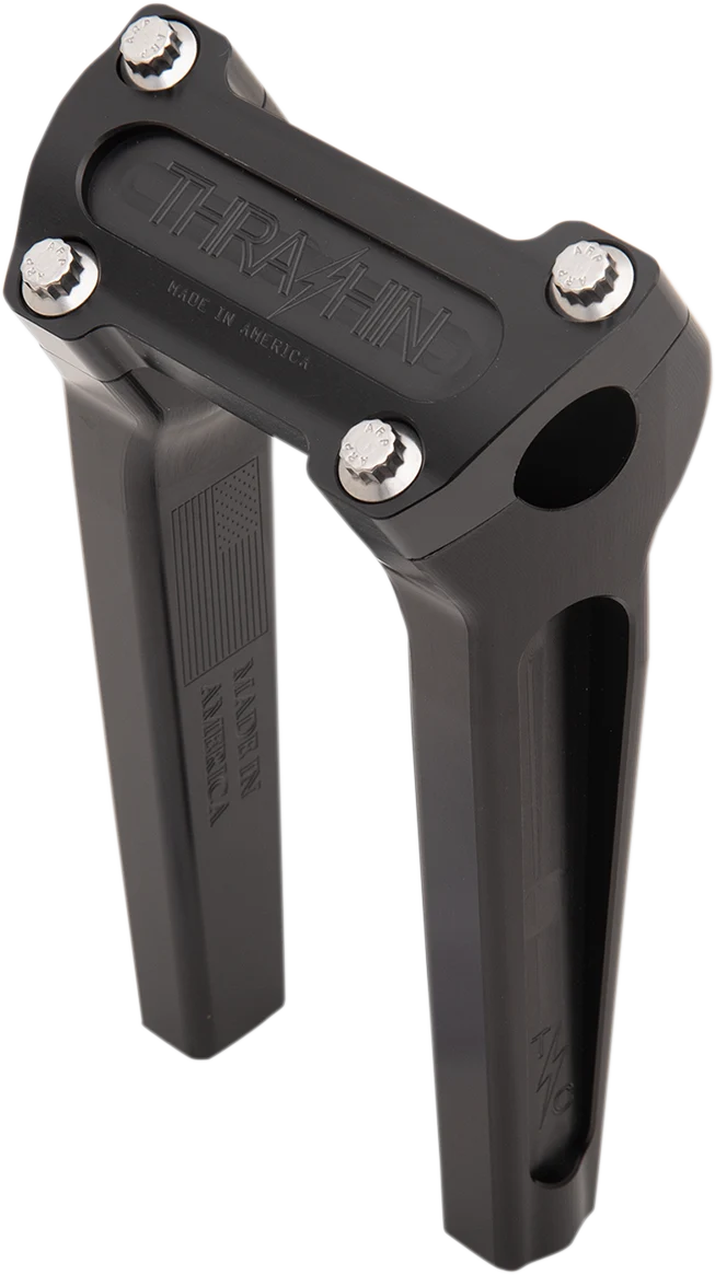 Original THRASHIN SUPPLY CO. Risers - Straight - 8 - Black TSC-8000-1 Excellent