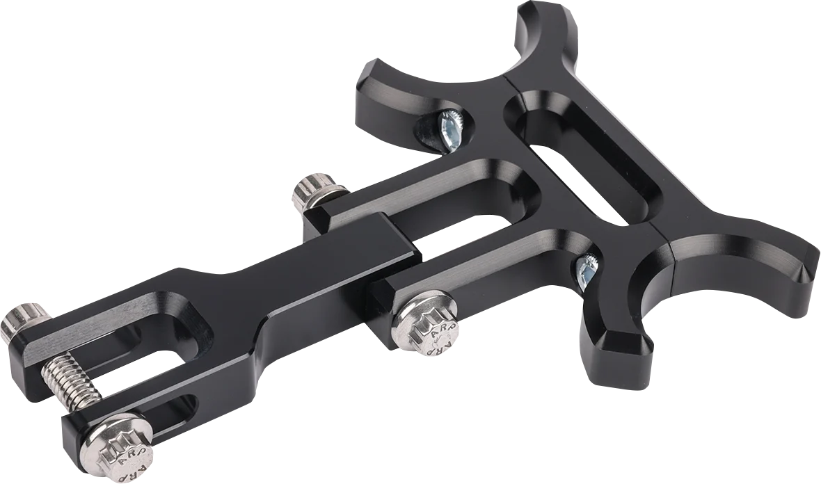 Superior THRASHIN SUPPLY CO. Holeshot riser gauge relocation mounting bracket - Black TSC-2215 Fine