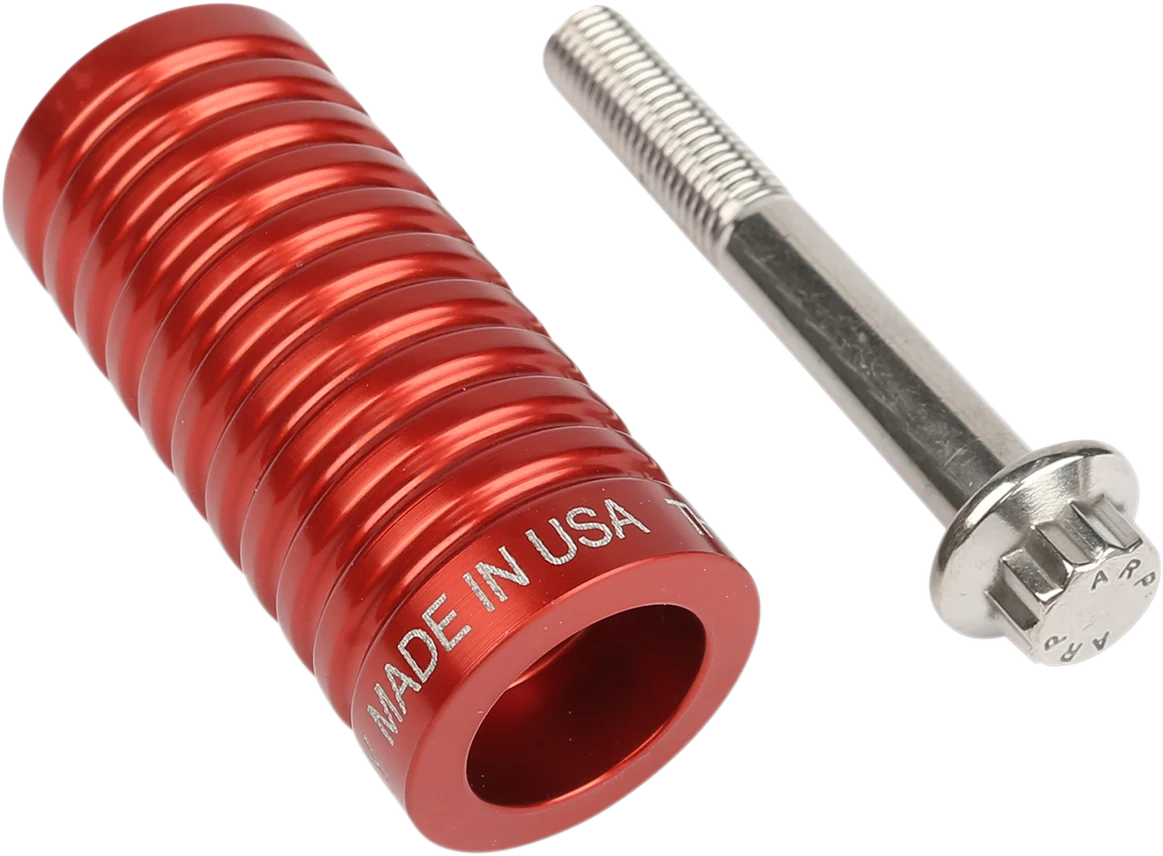 Minimalist THRASHIN SUPPLY CO. TSC Shifter Peg - Red - HD TSC-2100-2 Crafted