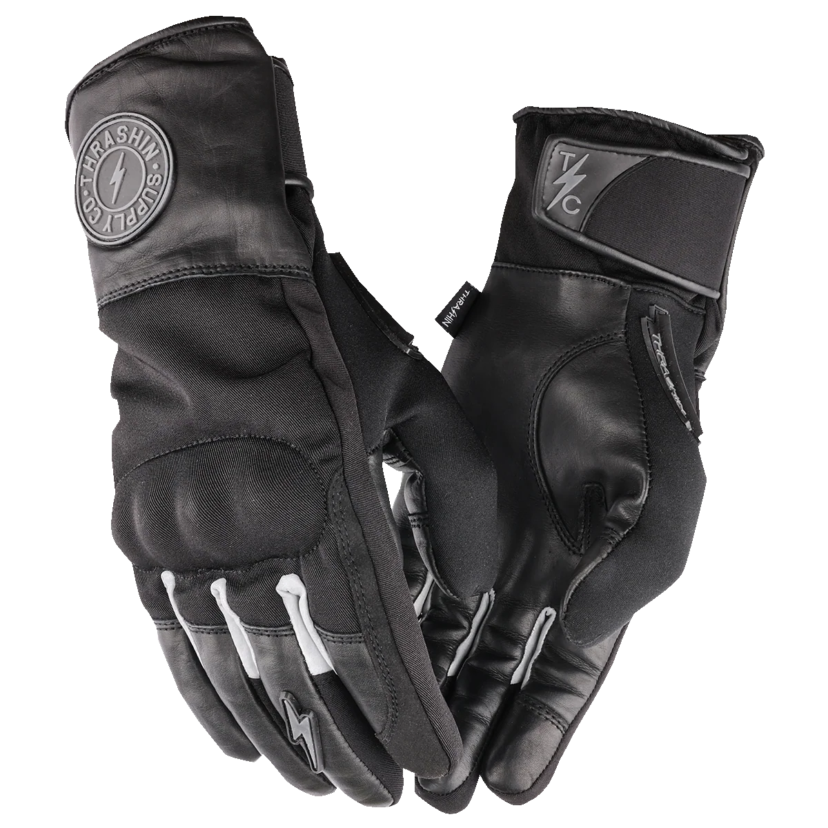Smart THRASHIN SUPPLY CO. Mission Waterproof Gloves - Black - XL TWG--00-11 Easy-to-Use