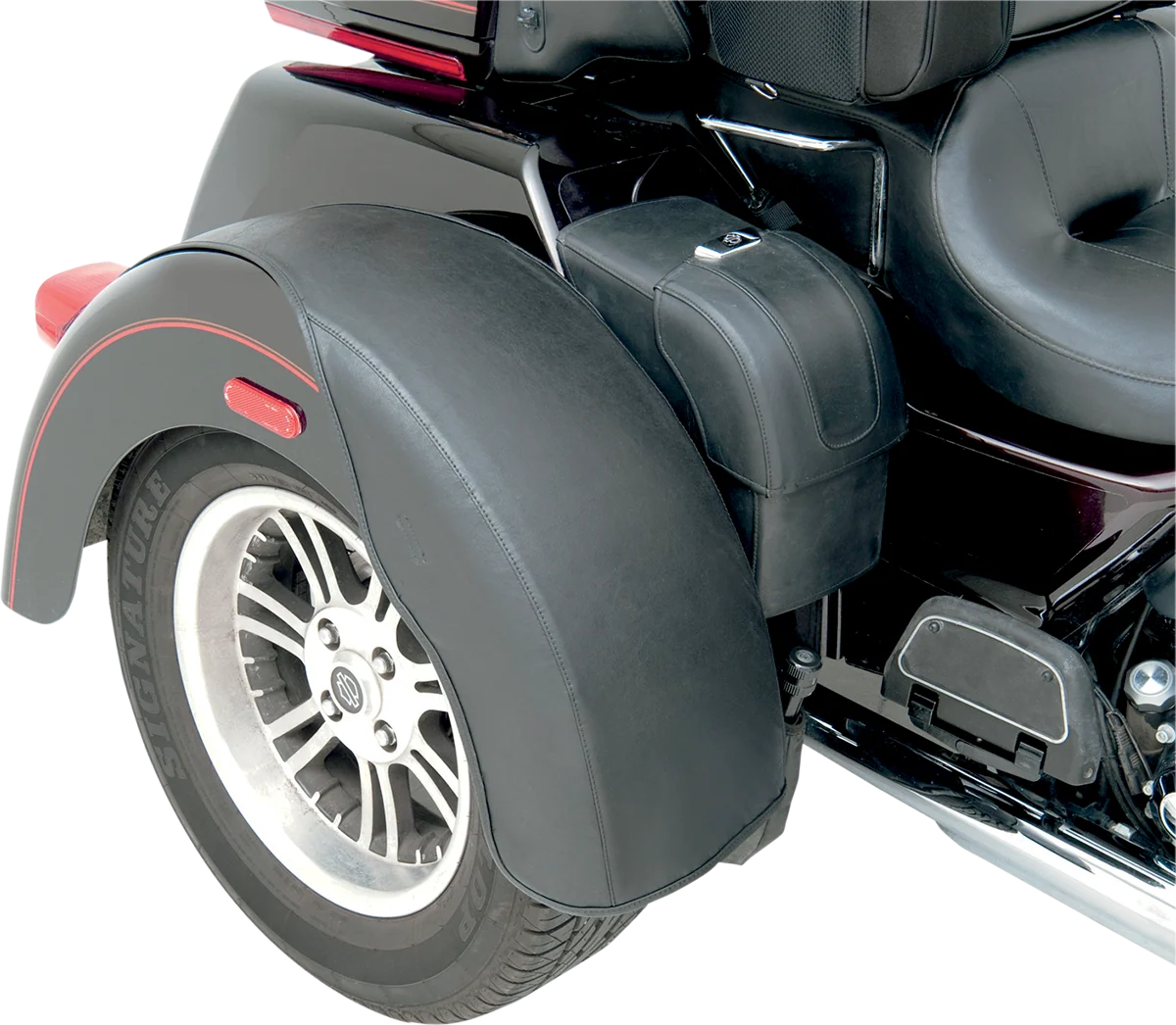 Verified SADDLEMEN Rear Fender Bra Set EX000664B High-Quality