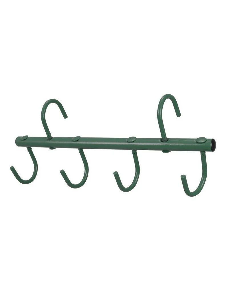 World-Class Tough 1 Tough-1 4-Prong Portable Tack Rack – Hunter Green Original Design