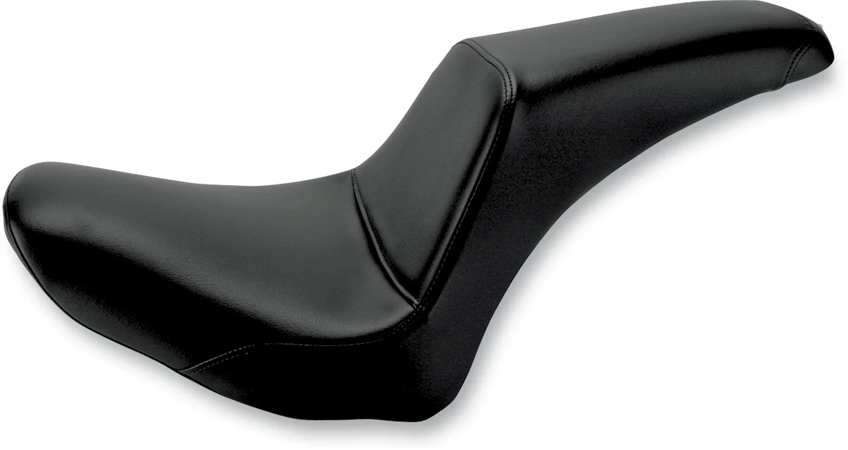 Organic SADDLEMEN Seat - Profiler - Black - Smooth - FLSTN '06-'17 806-23-047 Enhanced