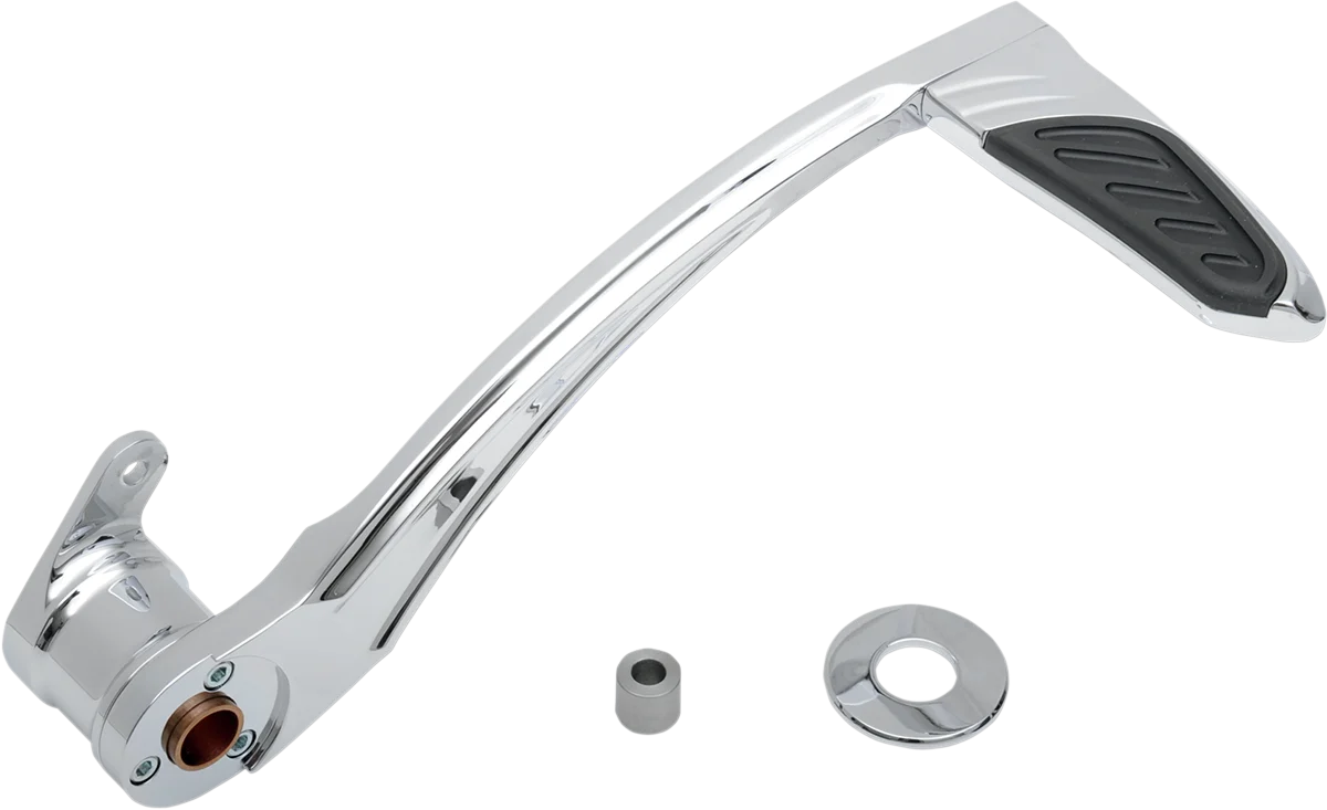 Solid PERFORMANCE MACHINE PM Rear Brake Lever - '08-'13 FLH - Chrome 0032-1081-CH First-Class