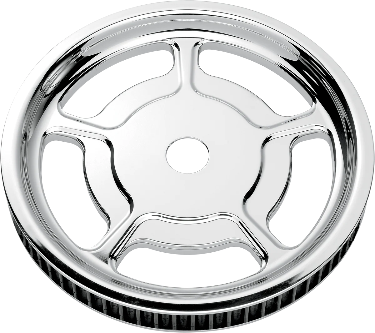 Stylish PERFORMANCE MACHINE PM Universal Cush-Drive - Chrome 0093-7268UNVL-CH Advanced