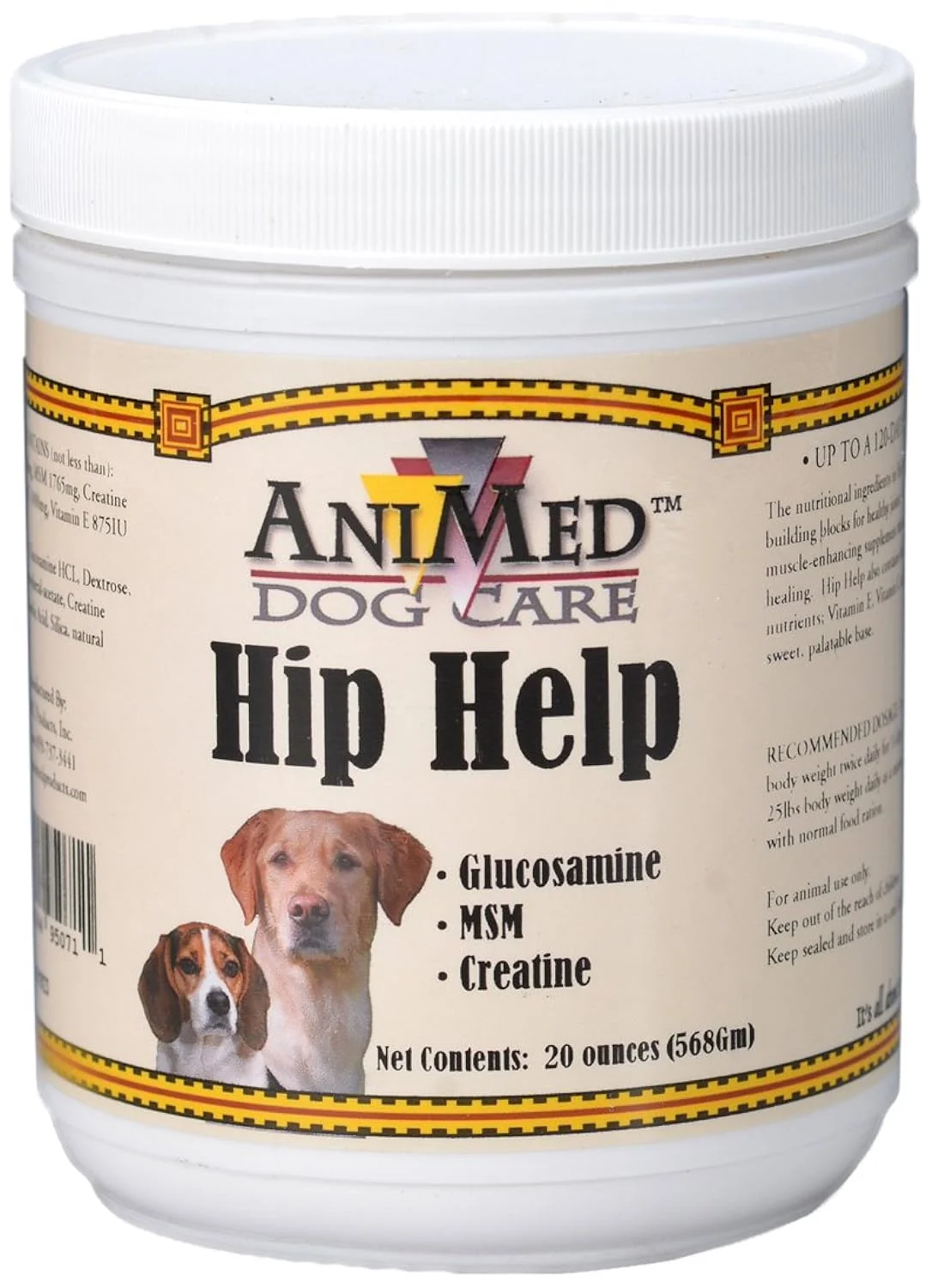 Premium AniMed Hip Help Powder for Dogs – Veterinary-Strength Joint Support Advanced