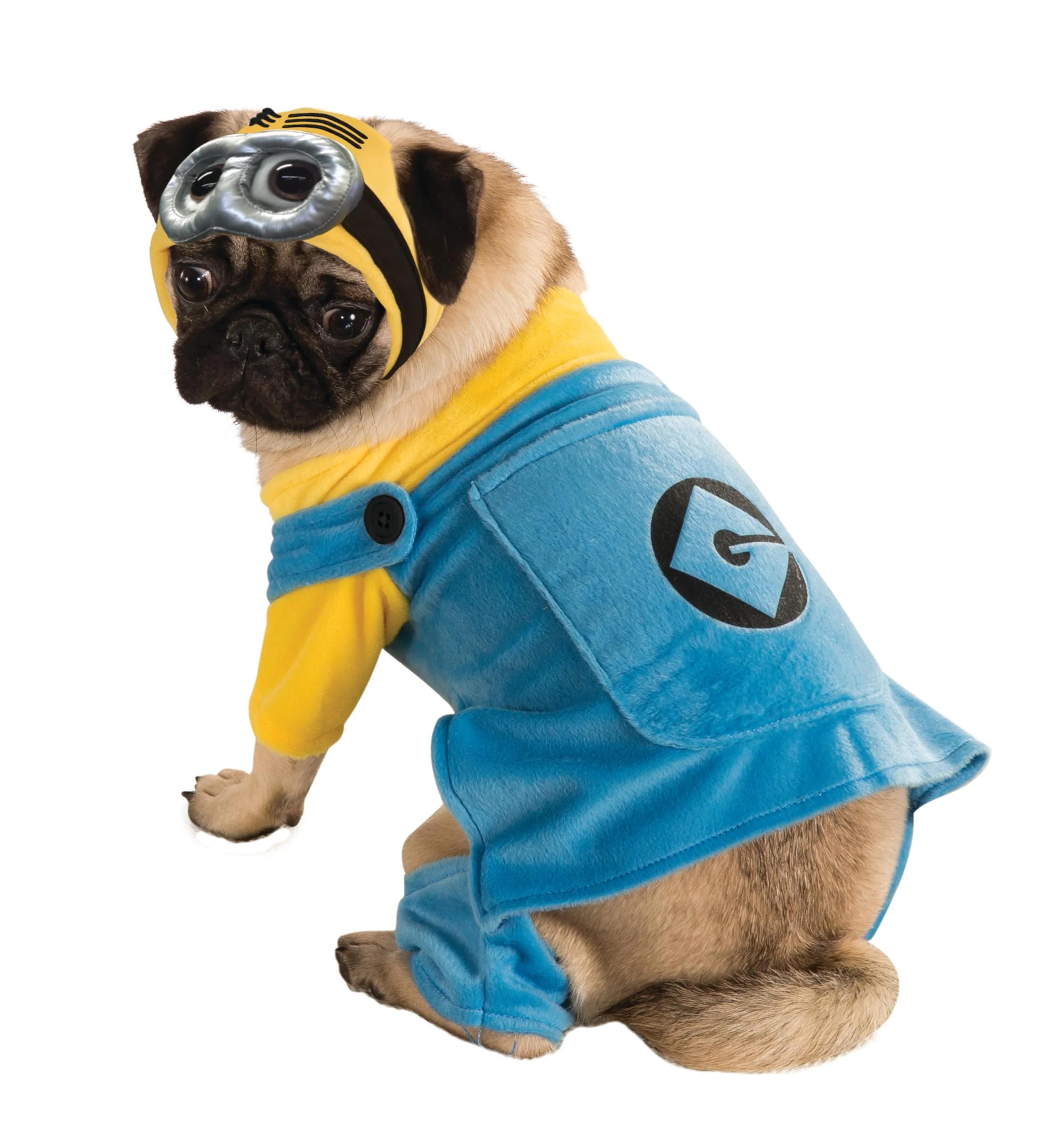 Fashionable Despicable Me Minion Pet Costume – Medium Dogs Cats by Rubies Smooth
