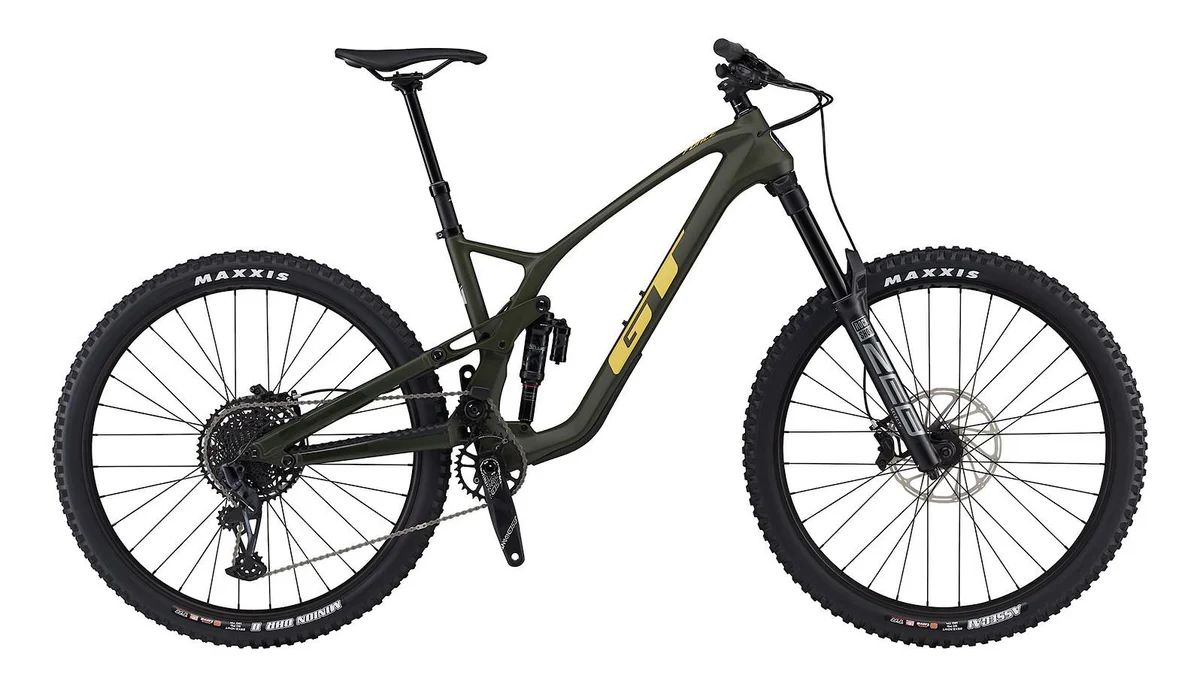 High-Quality GT Force Carbon Pro Full Suspension Mountain Bike Convenient