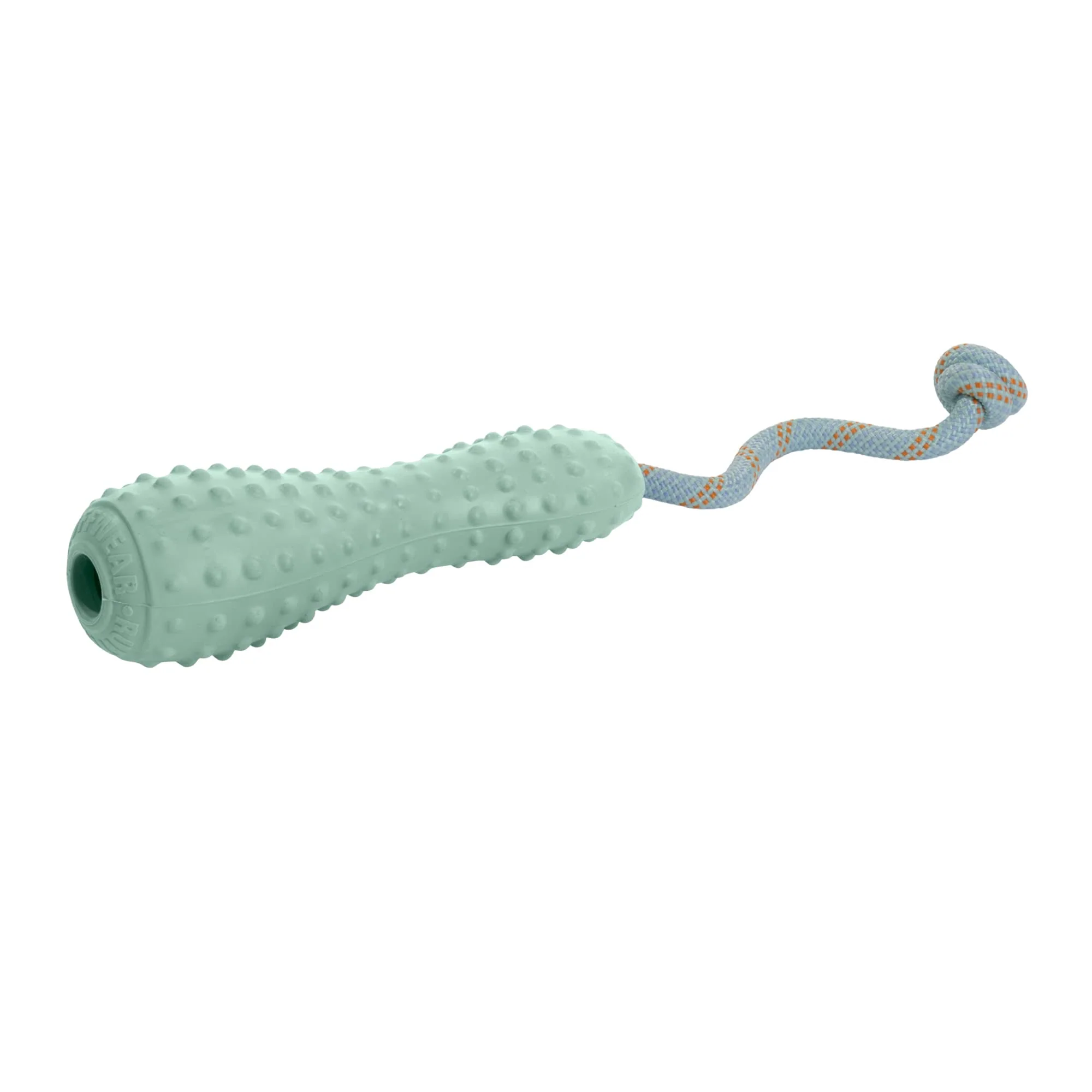 Exclusive Ruffwear Gourdo Natural Rubber Throw Toy with Rope Handle – Sage Green Large Carefully Designed