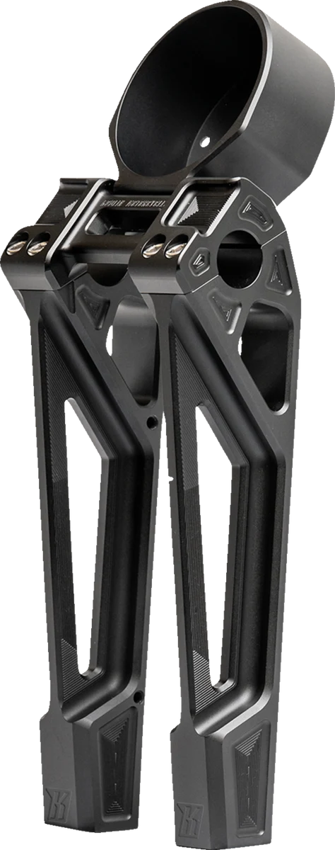 Authentic KODLIN USA Fastback Risers - Includes Clamp Gauge Bracket - 10 - Black K55130 Superior