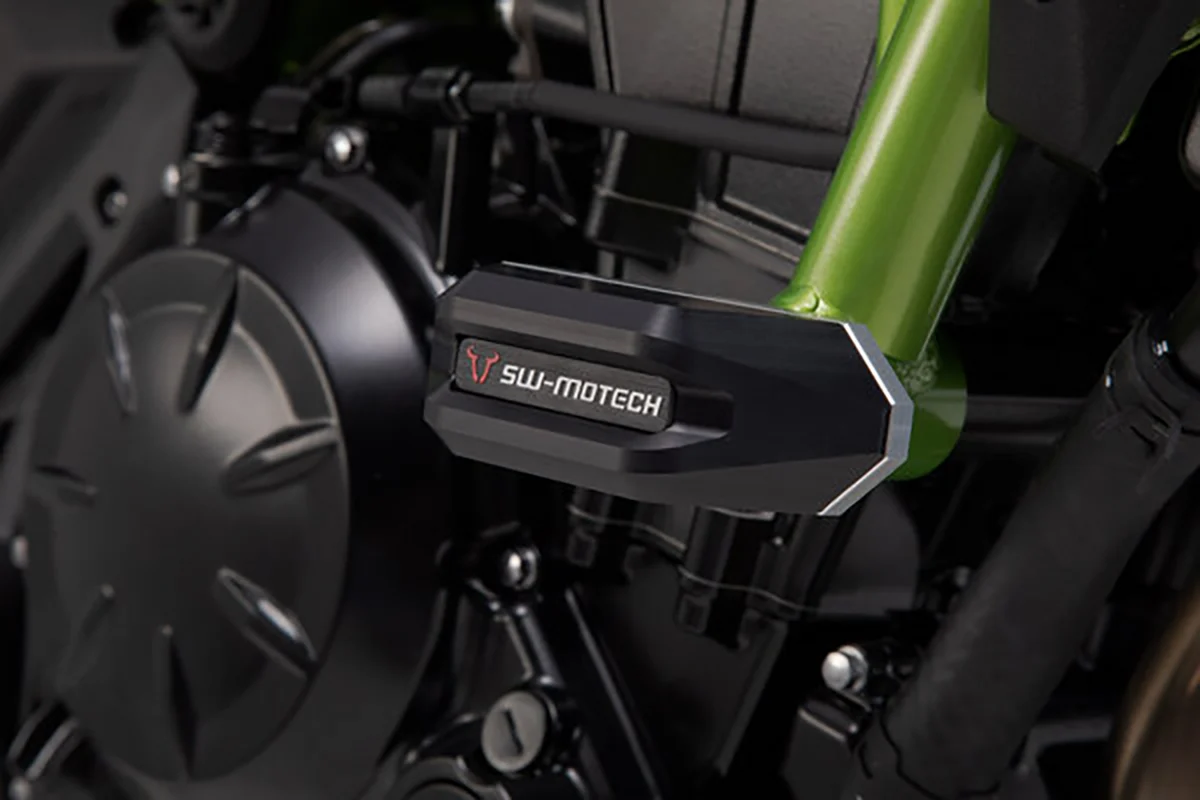 Unique SW-MOTECH Frame Slider Kit - Kawasaki - Z 650 RS STP.08.590.11300 B Sophisticated