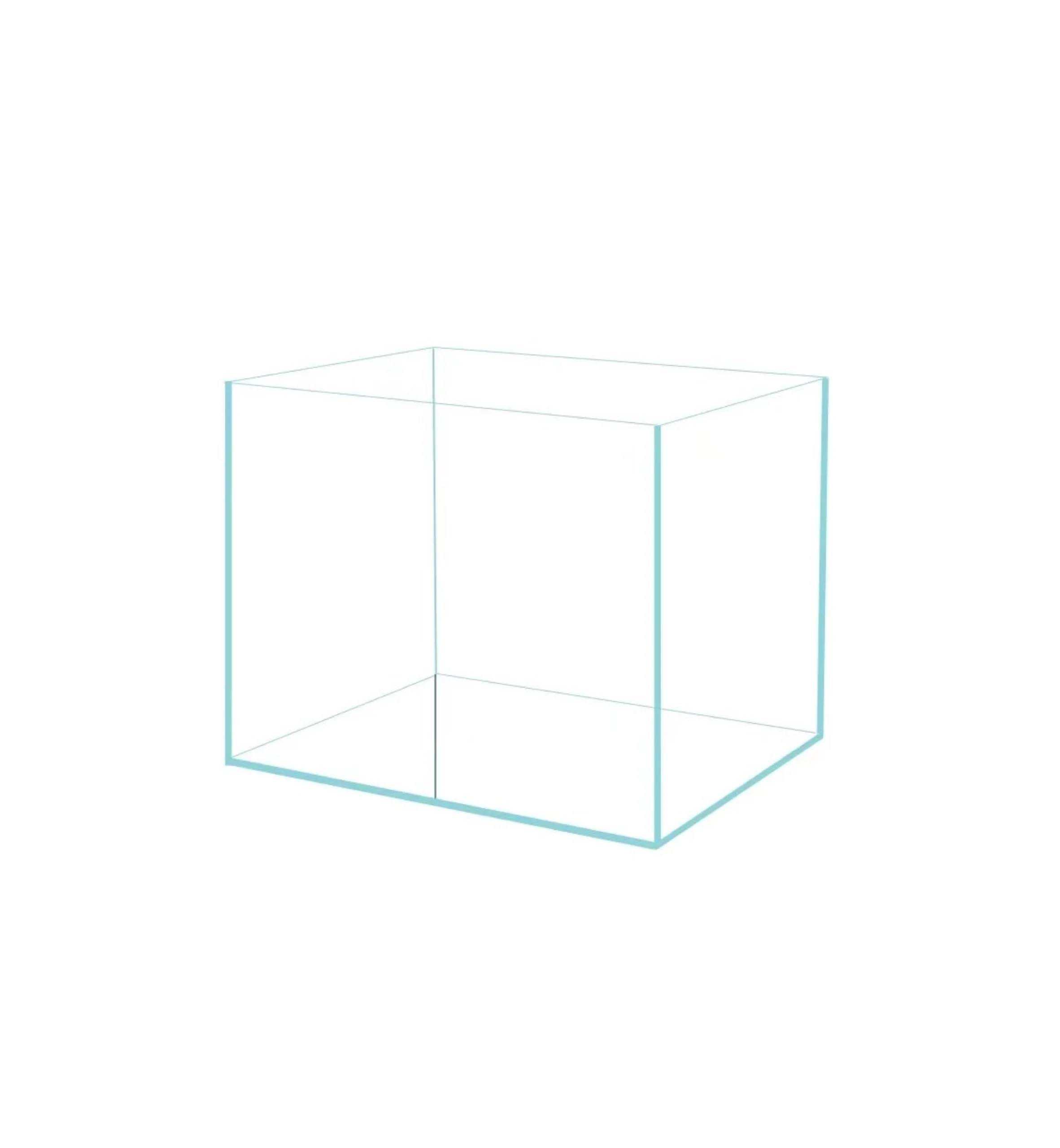 Trusted AWXZOM Small Nano Tall Rimless Glass Tank Betta Tank 0.7 Gal High-Quality