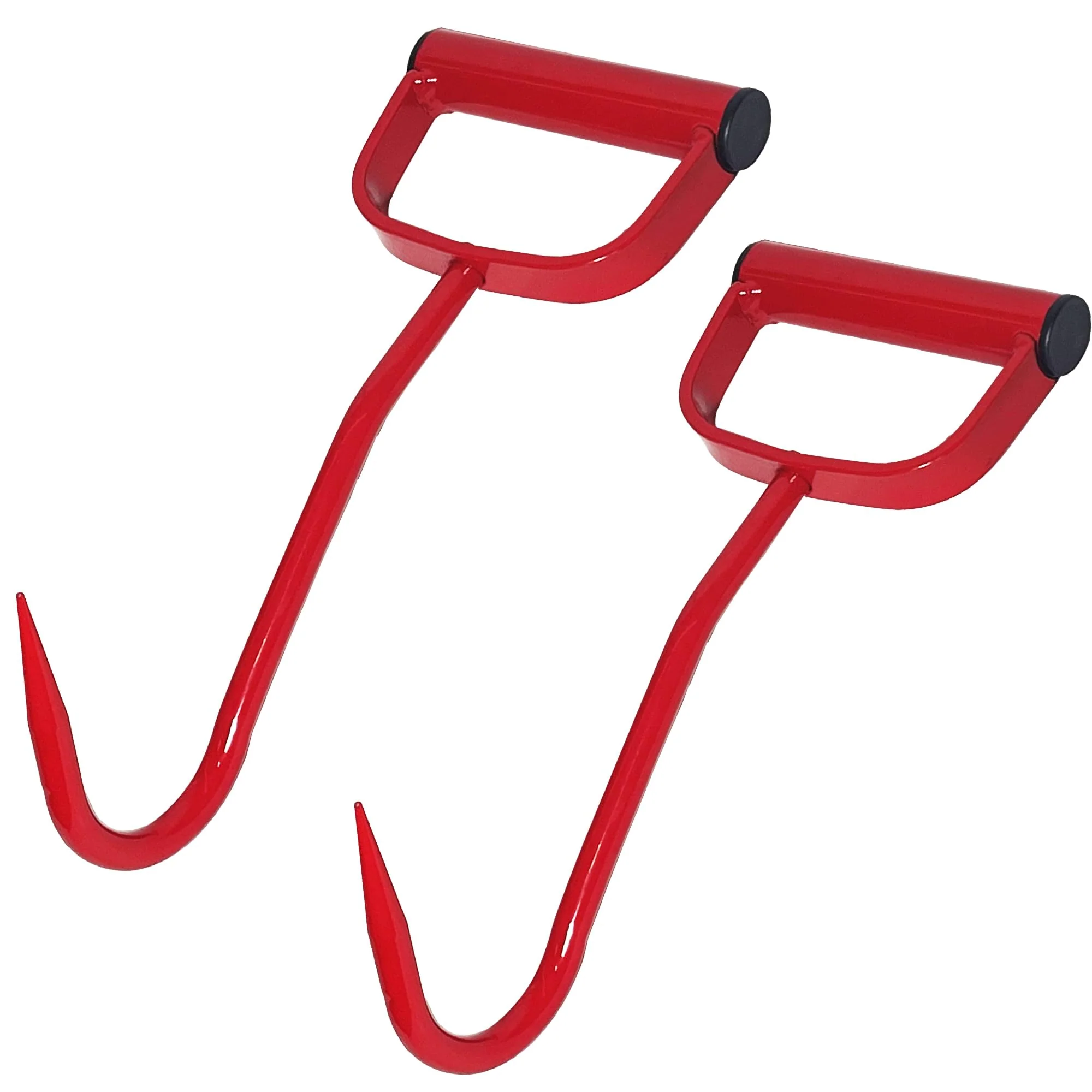 Consistent Myskuasin 11-inch Red Hay Hooks 47010500 – Heavy-Duty Bale Mover Tool 2-Pack Prestigious