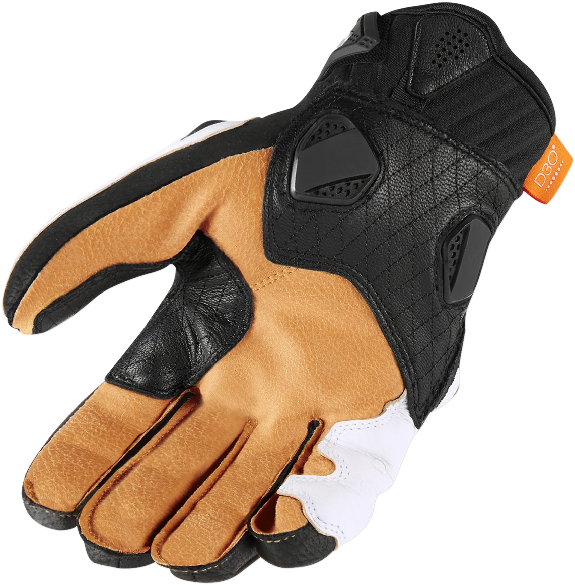 Unique ICON Hypersport Short Gloves - White - 3XL 3301-3556 Green