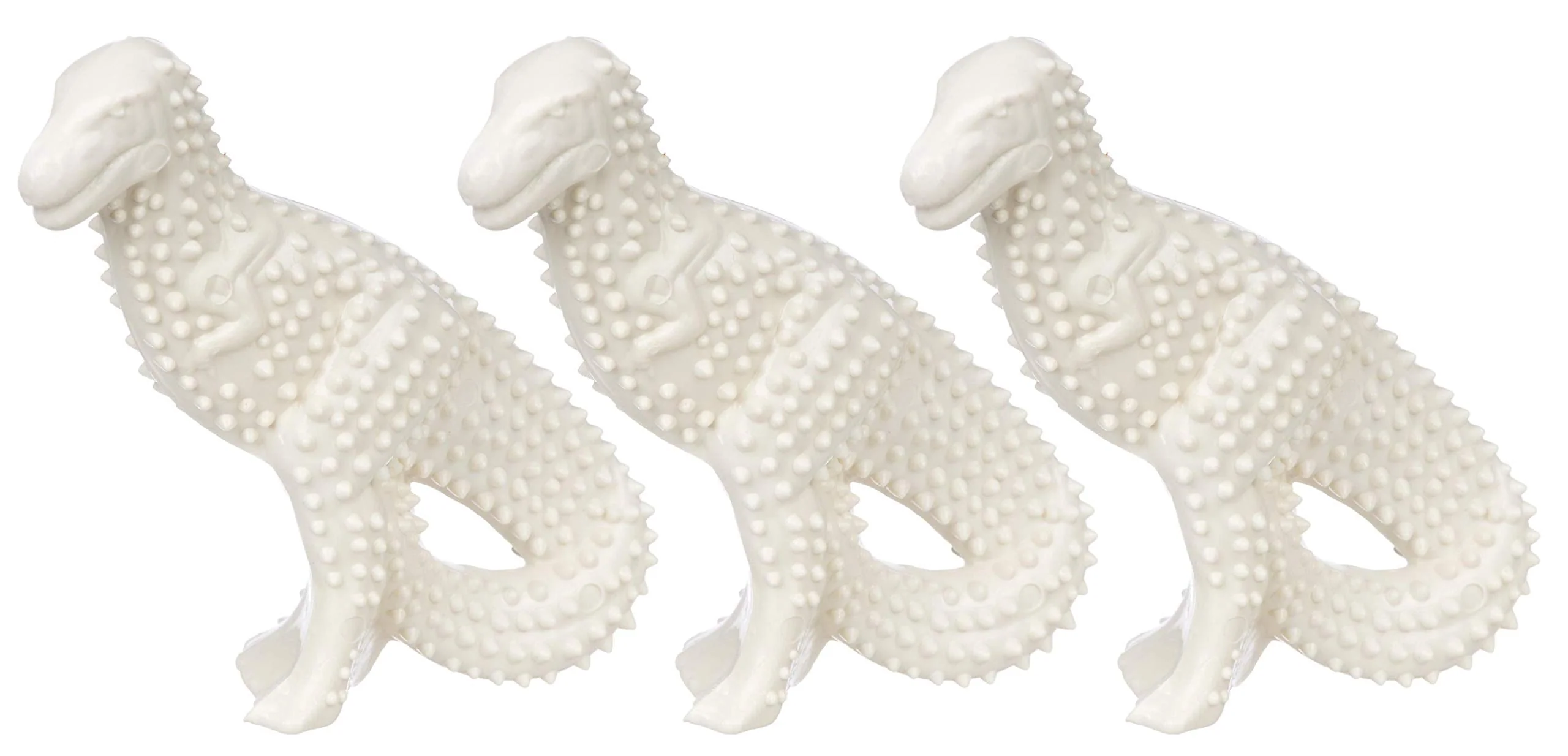 Powerful Nylabone Power Chew Dental Dino — Durable Chicken-Flavor Dental Chew for Small Dogs Authentic