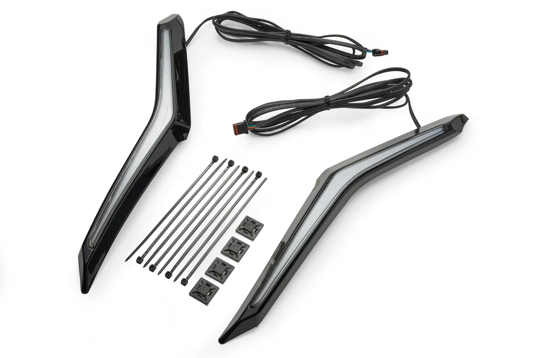 Proven Goldstrike Strike Windshield Trim Black App to Honda Gold Wing Sustainable