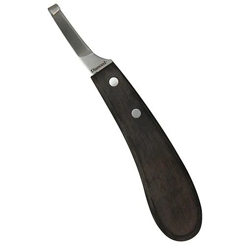 Contemporary Diamond Farrier LH NarrBlade Hoof Knife – Narrow Left Hand Plain High-End