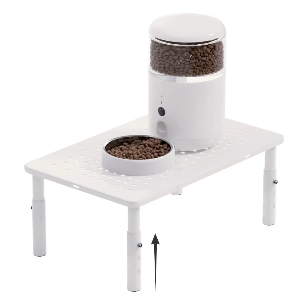 Advanced WSOWX Adjustable Automatic Cat Feeder Stand — Non-Slip d Holder Professional