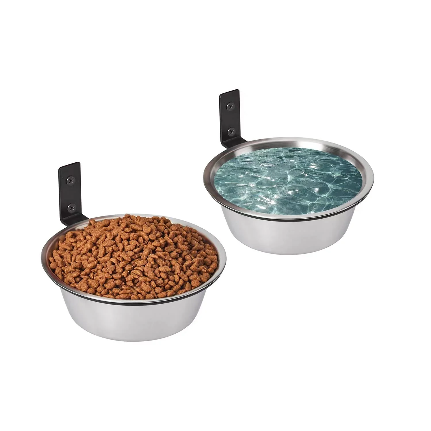 User-Friendly FOYO d Dog Bowls – Wall-Mounted Raised Feeding Bowls for Medium Dogs Original Design